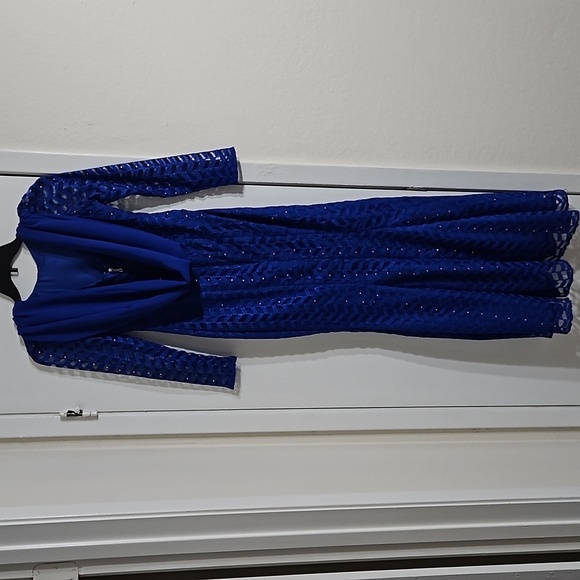 Elegant Maxi Tailor-Made Evening Dress, S - Picture 4 of 5